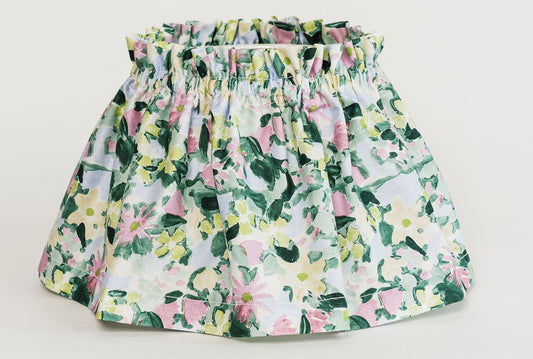 Garden Summer Scrunchie Lampshade Cover (Frame Included)